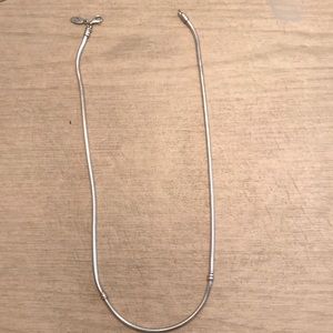 Pandora sliver necklace